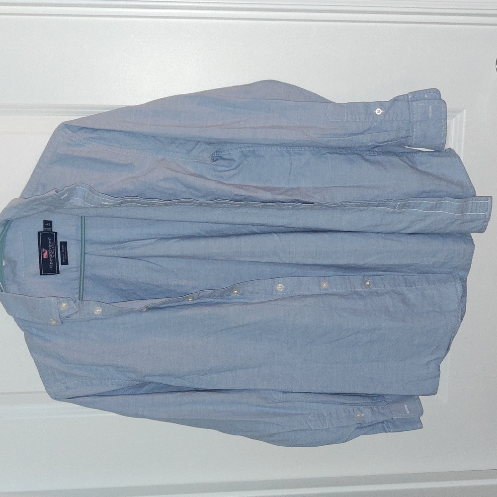 Vineyard Vines Girls large Whale Shirt